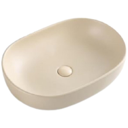 Раковина BelBagno 42 см BB1084-H316 накладная цвет бежевый матовый