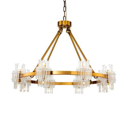 Люстра подвесная Delight Collection KR1209P-16 brass