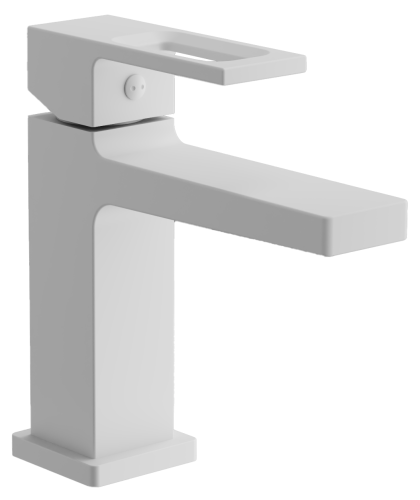 Смеситель BELZ B10658-8 на раковину белый