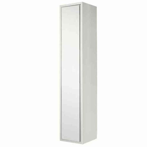 Шкаф-пенал Aquaton Римини 1A232703RN010 35х28х168 подвесной цвет белый