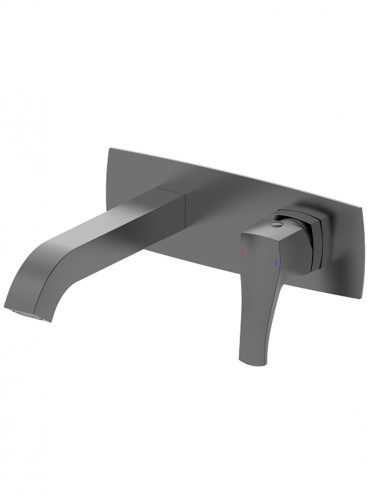 Смеситель для раковины Wonzon & Woghand FLEX WW-88869072-BGM встраиваемый в стену графит