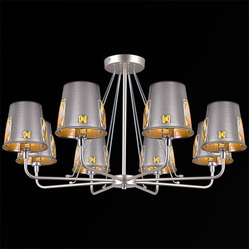 Люстра на штанге Illumico IL9407 IL9407-8PSQ-29 CHS CR