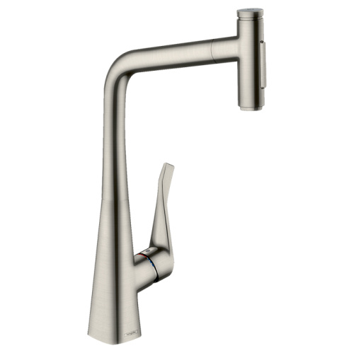 Смеситель для кухни Hansgrohe Focus 73816800 на мойку серый