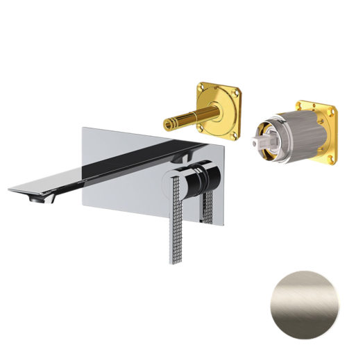 Смеситель для раковины Daniel Club ANC632LKBXV встраиваемый в стену нержавеющая сталь