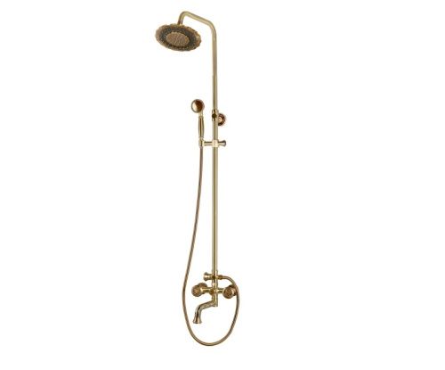 Душевая стойка Bronze de Luxe 10121PF/1 настенная цвет бронза