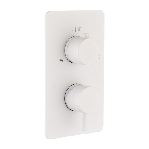 Смеситель для душа Boheme Cell 135-2-MW встраиваемый белый матовый