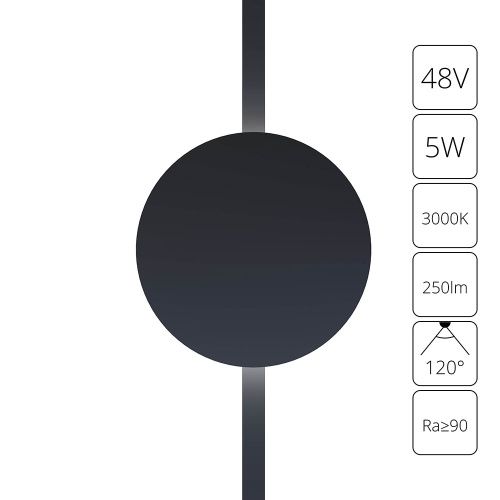 Трековый магнитный светильник Arte Lamp Rapid (Рапид) A1163PL-1BK
