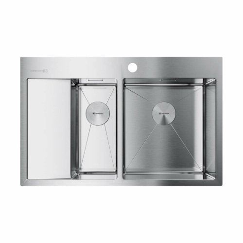 Раковина Omoikiri Akisame 78 см 4973063 встраиваемая цвет нержавеющая сталь