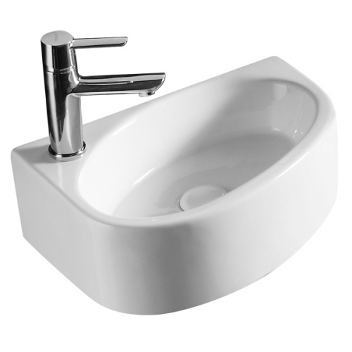Раковина Azario 42 см AZ-4519A подвесная цвет белый