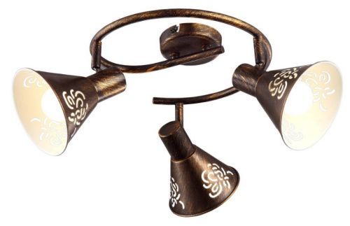 Спот Arte Lamp Cono (Цоно) A5218PL-3BR