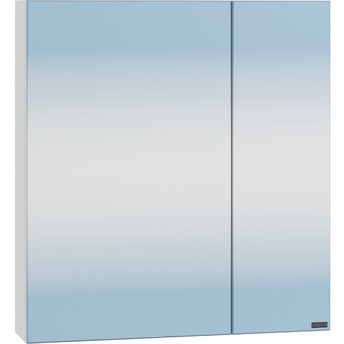 Зеркало-шкаф СанТа Аврора 700333 60х12х65 подвесной цвет белый