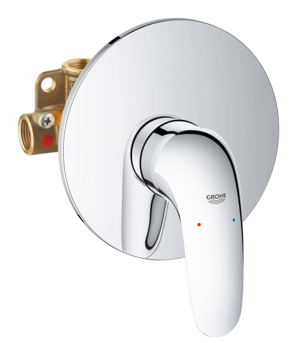 Смеситель  Grohe Eurostyle 23725003 настенный хром