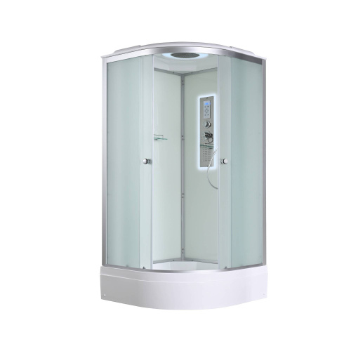 Душевая кабина AvaCan D D3090LED 90х90 четверть круга с крышей ориентация универсальная Душевая кабина AvaCan D D3090LED 90х90 четверть круга с крышей ориентация универсальная