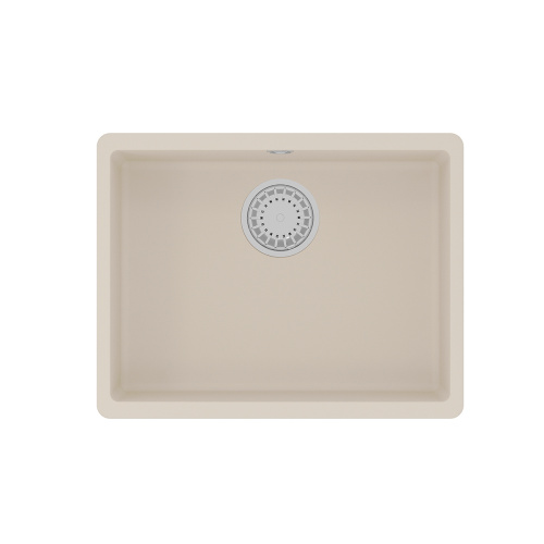 Кухонная мойка LeMark Sinara 540-u 9910078 54х42 цвет бежевый поверхность матовая