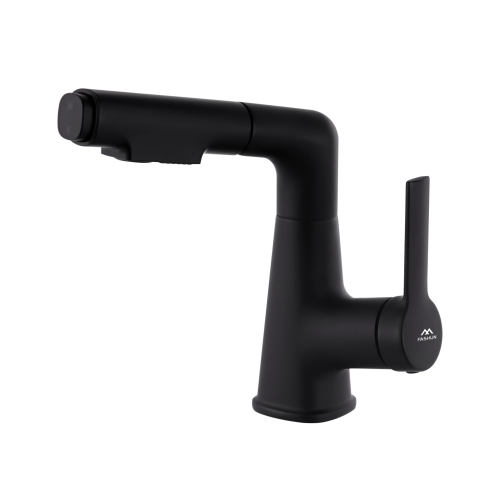 Смеситель Fashun A4018-7 на раковину черный