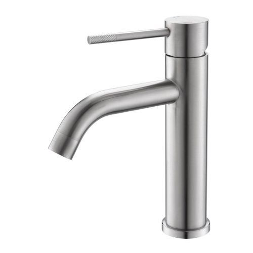 Смеситель Voda VSL26M на раковину нержавеющая сталь