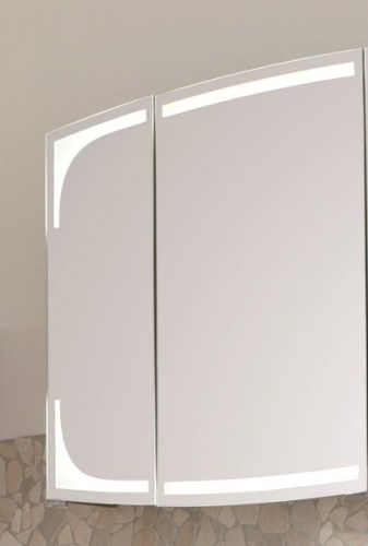 Зеркало-шкаф Puris Classic line S2A437R39(161) 70х15х70 подвесной цвет белый