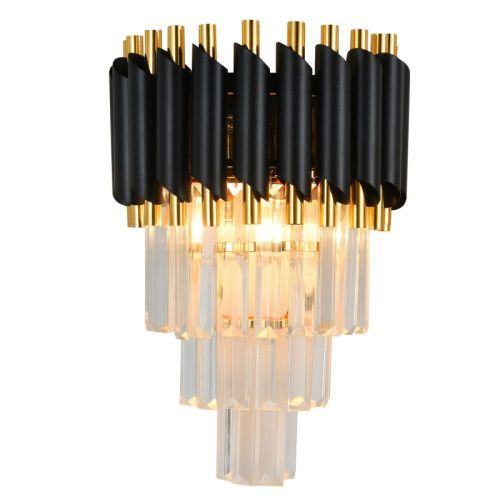Бра Natali Kovaltseva DARIAN (ДАРИАН) DARIAN 76017/2W GOLD BLACK