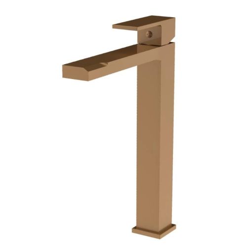 Смеситель для раковины Knotlor STABLE KN-24/RB на столешницу бронза