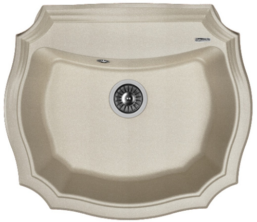 Кухонная мойка Florentina Эмилия 640 20.355.D0640.305 55х64 цвет грей