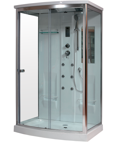 Душевая кабина Timo Lux T-7715 120х90 прямоугольная с крышей ориентация универсальная Душевая кабина Timo Lux T-7715 120х90 прямоугольная с крышей ориентация универсальная
