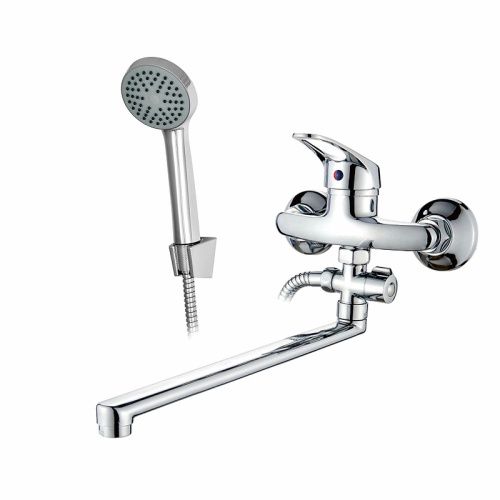 Смеситель для ванны D-Lin D140428 настенный хром