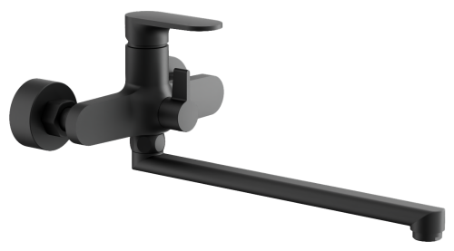 Смеситель для ванны и душа BELZ B22713-7 настенный черный