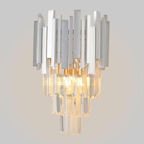 Светильник настенный Natali Kovaltseva VERTIGO (ВЕРТИГО) VERTIGO 81440/1W SILVER