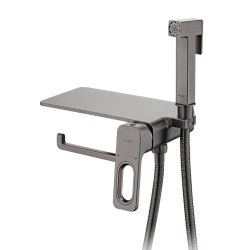 Гигиенический душ со смесителем Raglo R51.55.09 графит