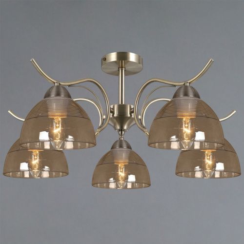 Люстра на штанге Illumico IL0733-5CSQ-25 AB AREZZO