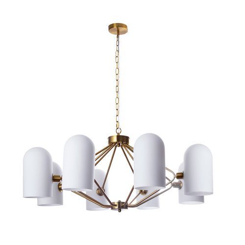 Люстра подвесная Arte Lamp Cassel (Цассел) A5454LM-8PB