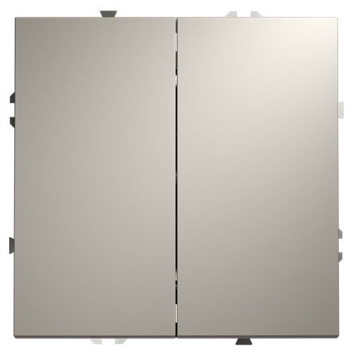 Выключатель с самовозвратом двухклавишный VOLTUM S70 VLS020603
