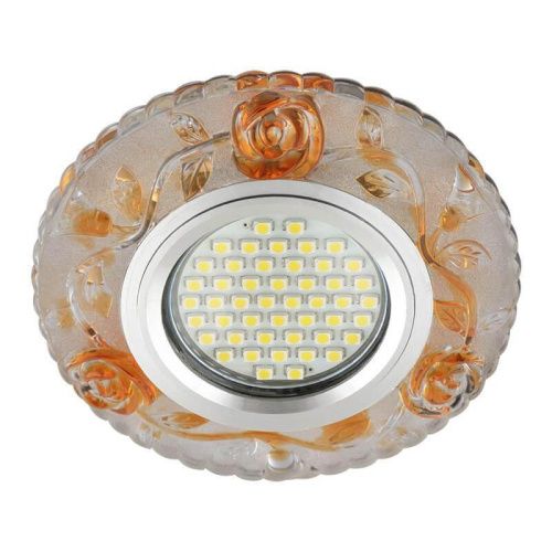 Светильник встраиваемый Fametto Luciole 150 (Луциоле 150) DLS-L150 Gu5.3 Glassy/Gold