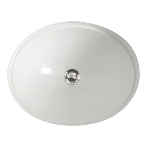 Раковина керамическая Devon Devon Over and under counter basins 52 см IBLROSE/ST встраиваемая цвет белый