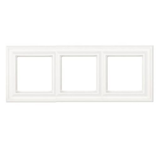 Рамка трехместная Jung Eco Profi Deco (Ецо Профи Децо) EPD483WW