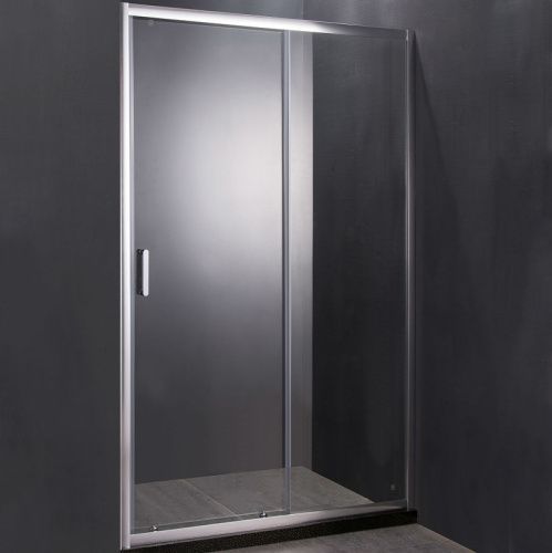Душевая дверь Orange E02-150TCR 151х190 стекло прозрачное профиль хром глянцевый