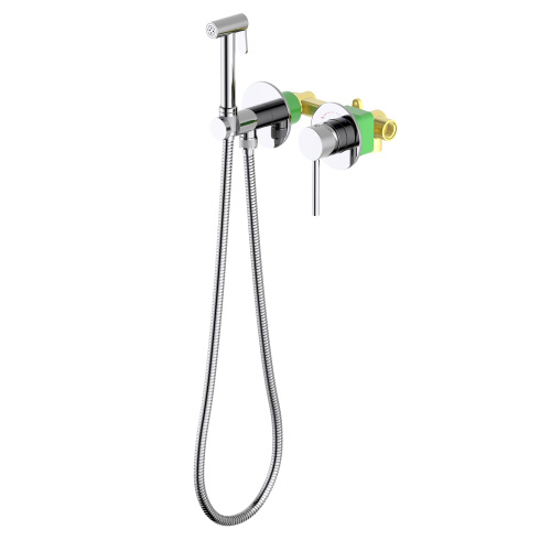 Смеситель с гигиеническим душем Timo Saona 2339/00SM встраиваемый в стену хром без термостата