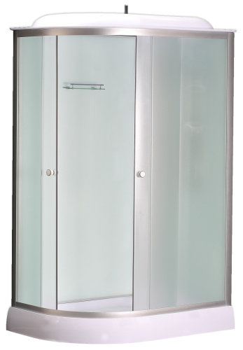 Душевая кабина Loranto CS-66121R F 120 80х120 прямоугольная/асимметричная с крышей