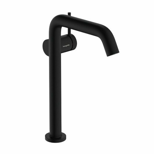 Смеситель Hansgrohe Tecturis S 73370670 на раковину/столешницу черный матовый без термостата