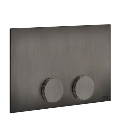 Клавиша смыва механическая Gessi Anello 54629#707 цвет серый