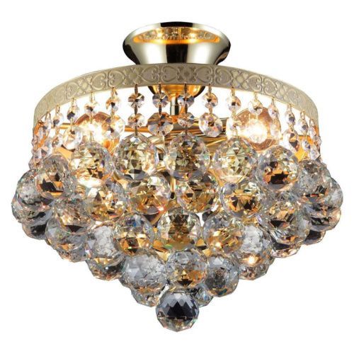 Люстра потолочная Toplight Vivien Gold (Вивиен Голд) TL7230X-04WG