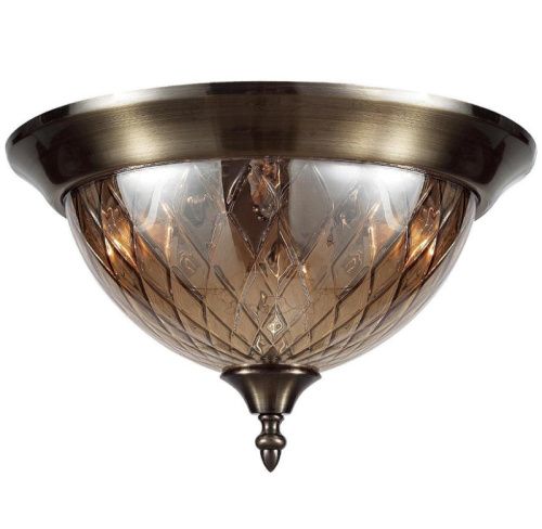 Светильник потолочный Crystal Lux Nuovo (Нуово) NUOVO PL3 BRONZE