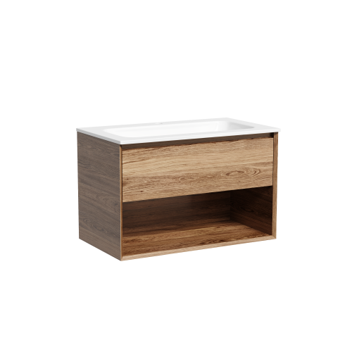 Тумба под раковину Sancos Marmi 1.0 MR1.080ECH 79х45х52 подвесная цвет дуб чарльстон