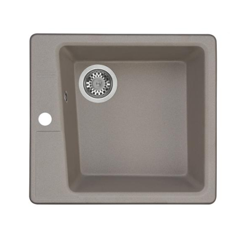 Мойка кухонная Aquaton Парма 1A713032PM250 47х51 цвет серый шелк