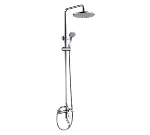 Душевая стойка Bravat Eler F6191238CP-A-RUS настенная цвет хром