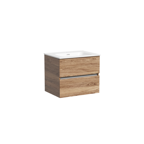 Тумба под раковину Sancos Urban UR60ECH 59х45х55 подвесная цвет дуб чарльстон