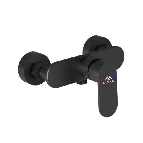 Смеситель для ванны и душа Fashun A2085-7 настенный черный