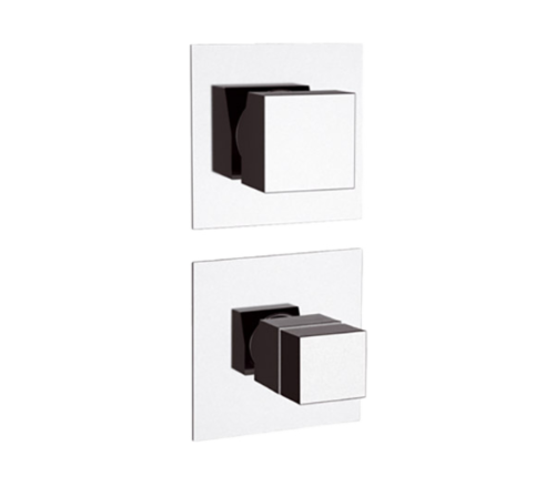 Смеситель для душа Remer Q-Elegance QT95C встраиваемый в стену хром с термостатом