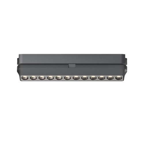 Трековый магнитный однофазный светильник Denkirs Air grill (Аир грилл) DK5368-BK