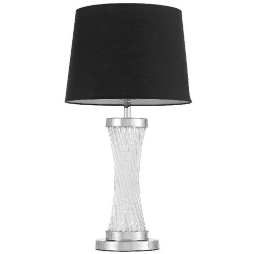 Настольная лампа Lumina Deco Villanova (Вилланова) LDT 302 CHR+BK